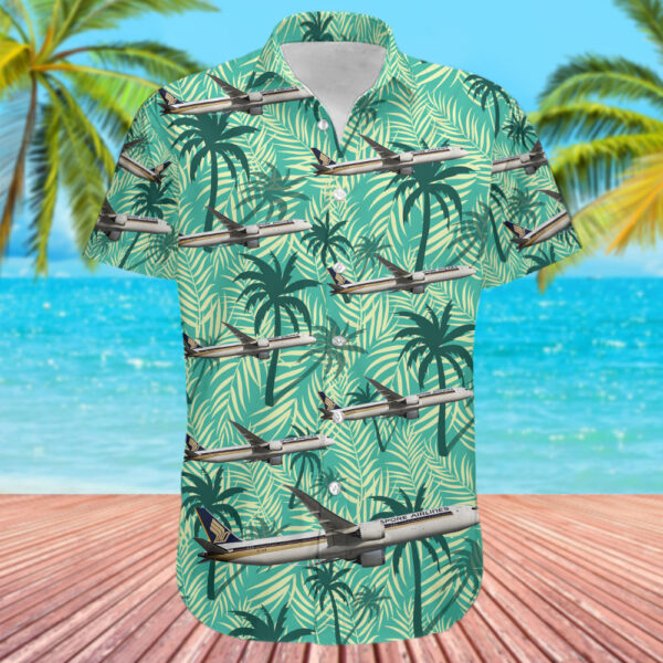 Boeing 787-10 Dreamliner Singapore Airlines Hawaiian Shirt