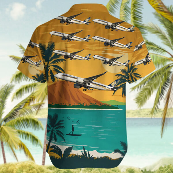 Airbus A350-941 Singapore Airlines Hawaiian Shirt Airbus A350-941 Singapore Airlines Hawaiian Shirt