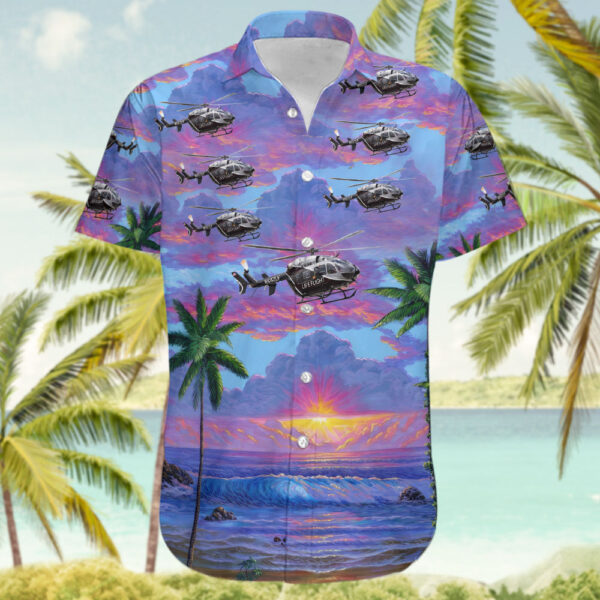 Eurocopter EC 145 Life Flight Hawaiian Shirt Eurocopter EC 145 Life Flight Hawaiian Shirt