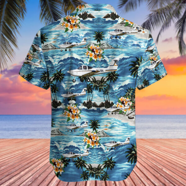 Piper PA-38-112 Tomahawk II Kapiti Districts Aero Club Hawaiian Shirt Piper PA-38-112 Tomahawk II Kapiti Districts Aero Club Hawaiian Shirt