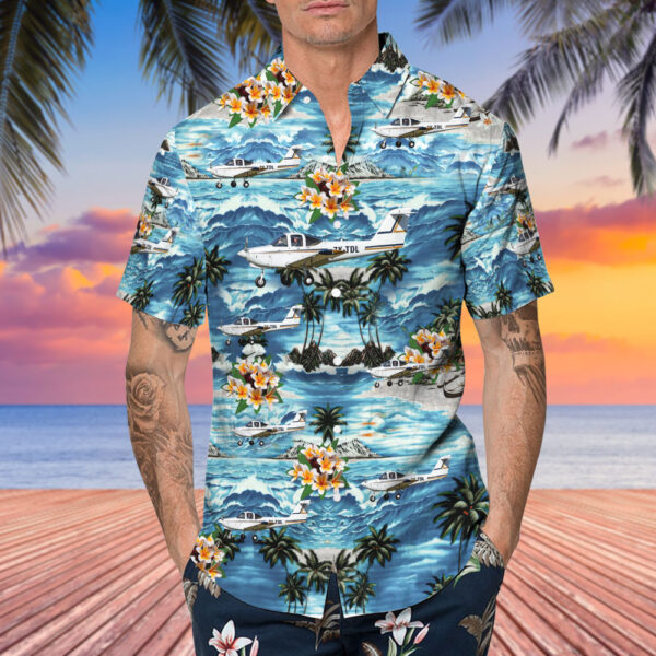 Piper PA-38-112 Tomahawk II Kapiti Districts Aero Club Hawaiian Shirt Piper PA-38-112 Tomahawk II Kapiti Districts Aero Club Hawaiian Shirt