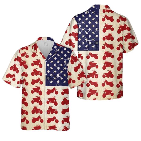 1985 Honda ATC 350X 4th Of July Cheap Hawaiian Shirt 1985 Honda ATC 350X 4th Of July Cheap Hawaiian Shirt