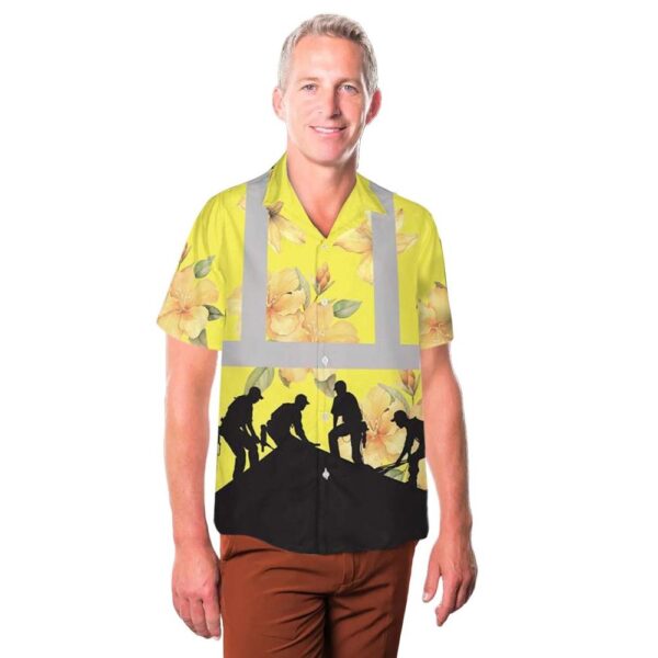 Roofer Tropical Hawaiian Shirt For Men And Women Roofer Tropical Hawaiian Shirt For Men And Women
