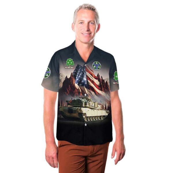 US Army M1A1 Abrams Tank 278th Armored Cavalry Regiment Tennessee Army National Guard 4th Of July Hawaiian Shirt Cheap US Army M1A1 Abrams Tank 278th Armored Cavalry Regiment Tennessee Army National Guard 4th Of July Hawaiian Shirt Cheap