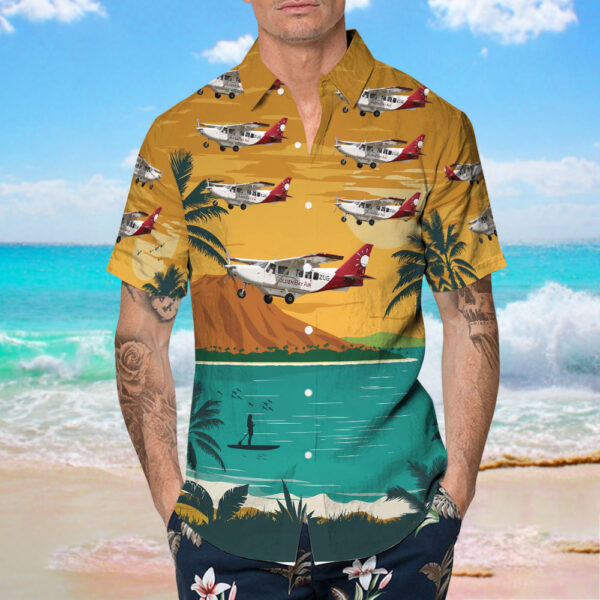 Gippsland GA-8 Airvan Golden Bay Air Hawaiian Shirt Gippsland GA-8 Airvan Golden Bay Air Hawaiian Shirt