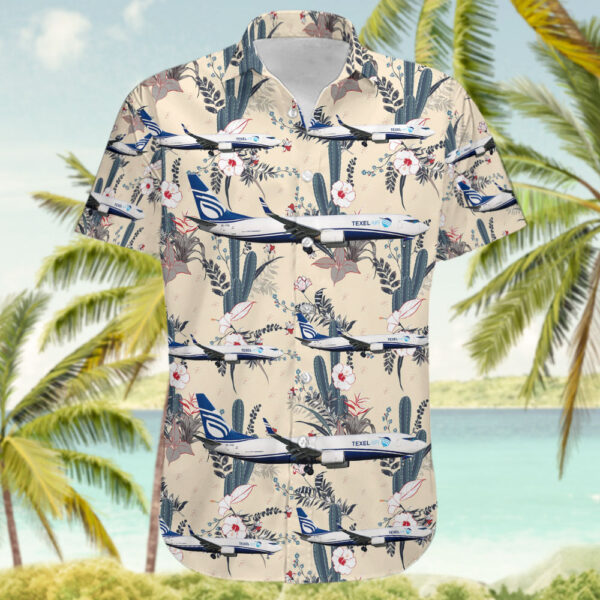 Boeing 737-8B5(BCF) Texel Air Australasia Hawaiian Shirt Boeing 737-8B5(BCF) Texel Air Australasia Hawaiian Shirt