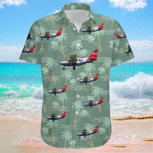 Gippsland GA-8 Airvan Milford Sound Flightseeing Hawaiian Shirt Gippsland GA-8 Airvan Milford Sound Flightseeing Hawaiian Shirt