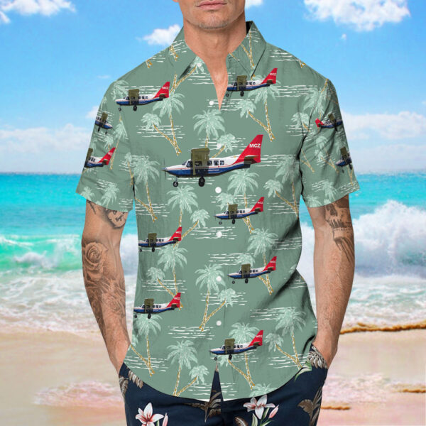 Gippsland GA-8 Airvan Milford Sound Flightseeing Hawaiian Shirt Gippsland GA-8 Airvan Milford Sound Flightseeing Hawaiian Shirt