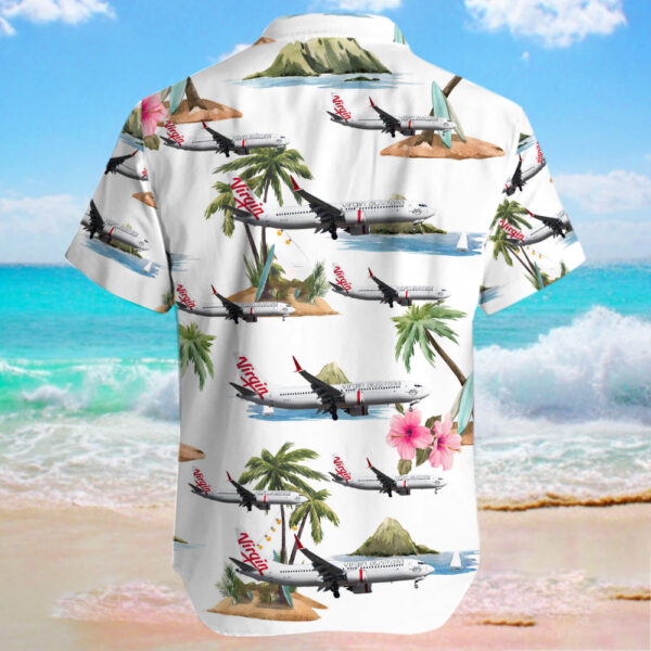 Boeing 737-8 MAX Virgin Australia Airlines Hawaiian Shirt