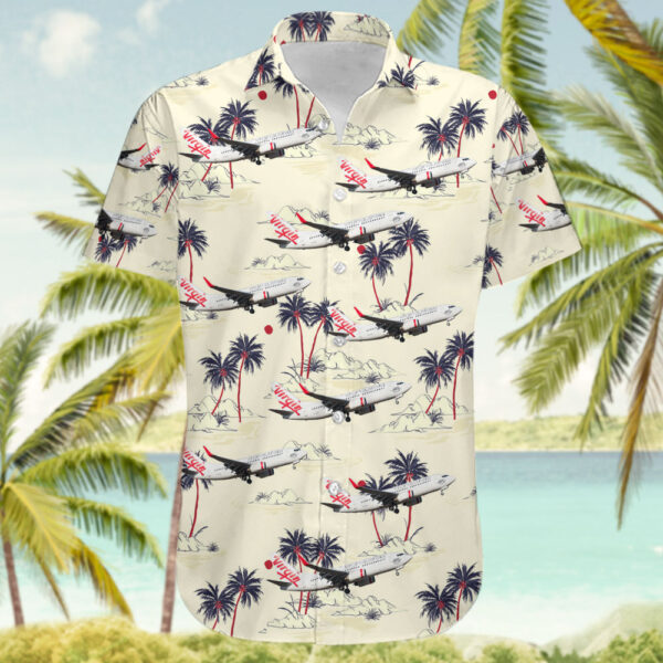 Boeing 737-7FE Virgin Australia Airlines Hawaiian Shirt Boeing 737-7FE Virgin Australia Airlines Hawaiian Shirt