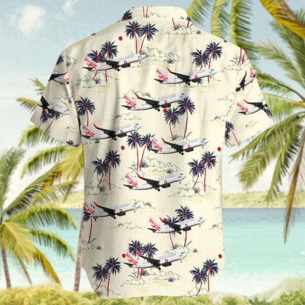 Boeing 737-7FE Virgin Australia Airlines Hawaiian Shirt Boeing 737-7FE Virgin Australia Airlines Hawaiian Shirt