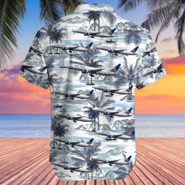 Boeing 777-222(ER) United Airlines Hawaiian Shirt Boeing 777-222(ER) United Airlines Hawaiian Shirt