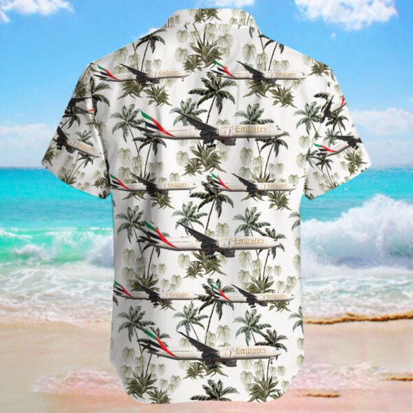 Boeing 777-31HER Emirates Hawaiian Shirt Boeing 777-31HER Emirates Hawaiian Shirt