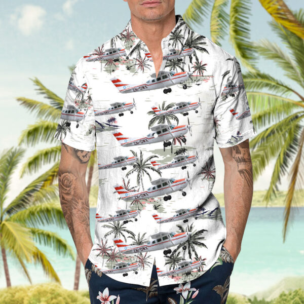 Cessna U206F Stationair Air Milford Hawaiian Shirt Cessna U206F Stationair Air Milford Hawaiian Shirt