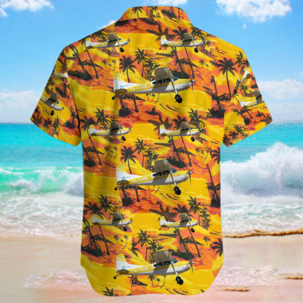 Cessna A185F Skywagon Air Milford Hawaiian Shirt