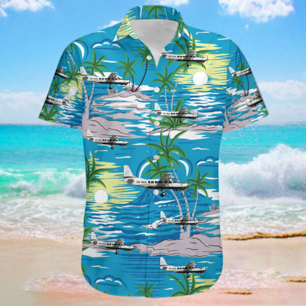 Cessna 208 Caravan Air Milford Hawaiian Shirt Cessna 208 Caravan Air Milford Hawaiian Shirt