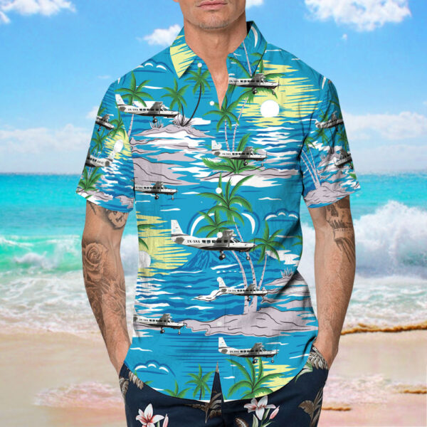 Cessna 208 Caravan Air Milford Hawaiian Shirt Cessna 208 Caravan Air Milford Hawaiian Shirt