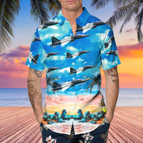 Northrop T-38C Talon United States US Air Force (USAF) Hawaiian Shirt Northrop T-38C Talon United States US Air Force (USAF) Hawaiian Shirt