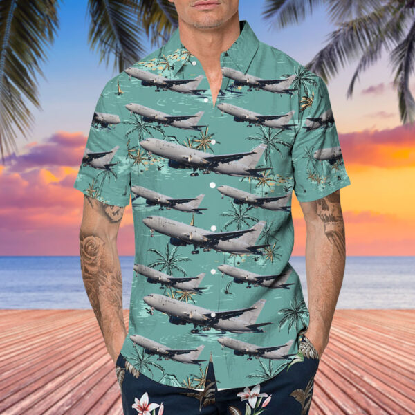 Boeing KC-46A Pegasus United States US Air Force (USAF) Hawaiian Shirt Boeing KC-46A Pegasus United States US Air Force (USAF) Hawaiian Shirt