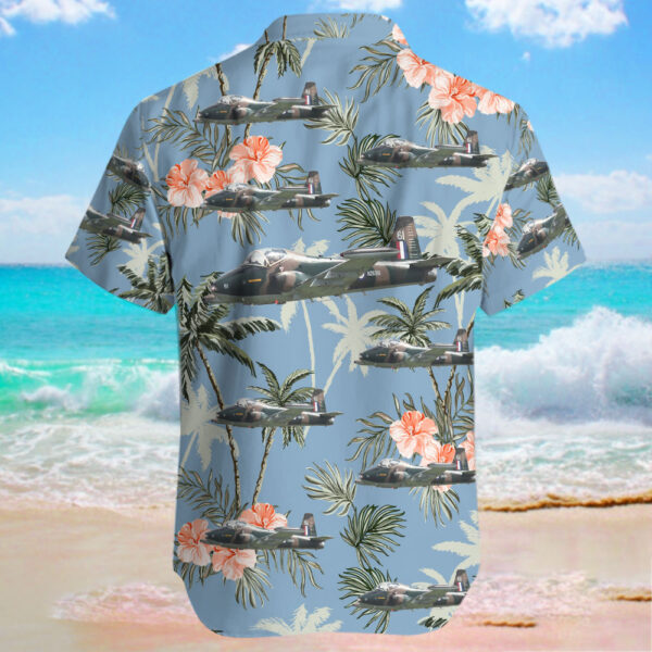 British Aircraft Corporation BAC 167 Strikemaster New Zealand Royal New Zealand Air Force (RNZAF) Hawaiian Shirt British Aircraft Corporation BAC 167 Strikemaster New Zealand Royal New Zealand Air Force (RNZAF) Hawaiian Shirt