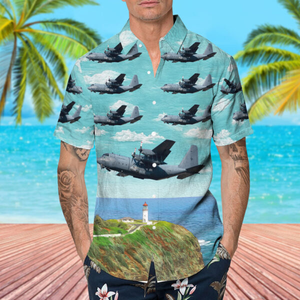 Lockheed C-130H Hercules New Zealand Royal New Zealand Air Force (RNZAF) Hawaiian Shirt Lockheed C-130H Hercules New Zealand Royal New Zealand Air Force (RNZAF) Hawaiian Shirt