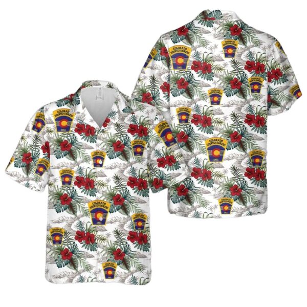 Colorado Mounted Rangers Hawaiian Shirt For Men And Women Colorado Mounted Rangers Hawaiian Shirt For Men And Women