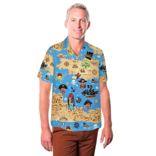 Pirate Hawaiian Shirt Man Pirate Hawaiian Shirt Man
