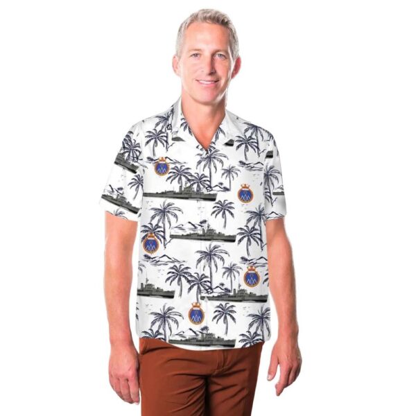 Royal Canadian Navy HMCS Jonquiere FFE 318 Prestonian-class frigate Hawaiian Shirt For Men And Women Royal Canadian Navy HMCS Jonquiere FFE 318 Prestonian-class frigate Hawaiian Shirt For Men And Women