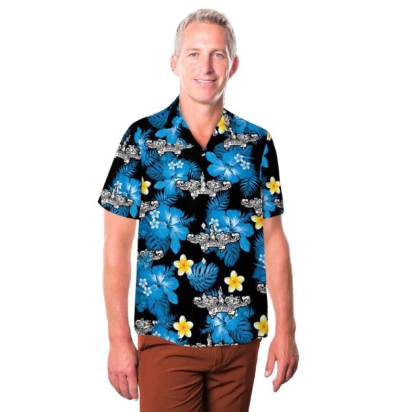 Submarine Machinist’s Mate A-Ganger Dolphins Silhouette Cheap Hawaiian Shirt