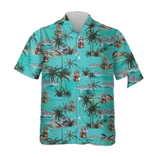 US Navy Chief Anchor “Year Of the Dragon” Hawaiian Shirt Man