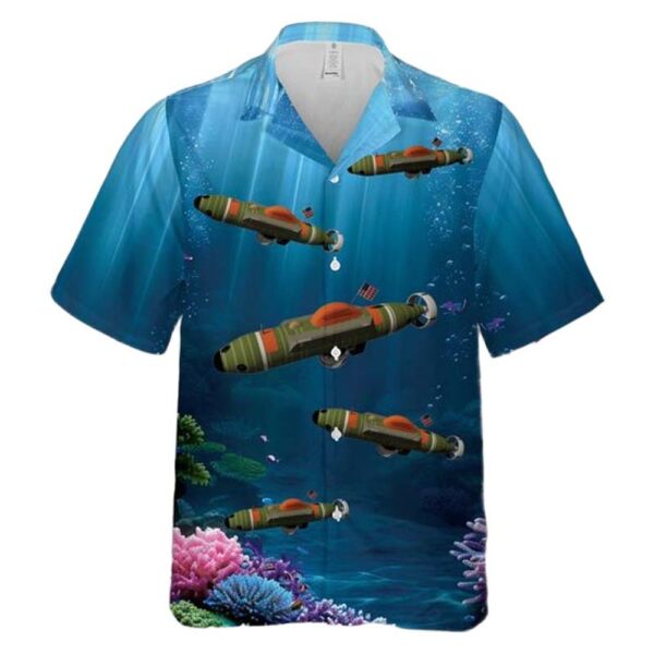US Navy DSRV1 Mystic Rescue Submarine Hawaiian Shirt Outfit US Navy DSRV1 Mystic Rescue Submarine Hawaiian Shirt Outfit