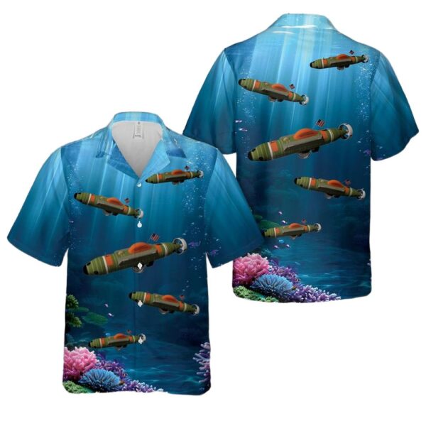 US Navy DSRV1 Mystic Rescue Submarine Hawaiian Shirt Outfit US Navy DSRV1 Mystic Rescue Submarine Hawaiian Shirt Outfit