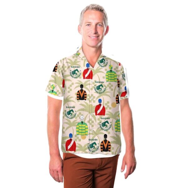 2025 Grand National Horse Racing Jockey Uniform Hawaiian Shirt Cheap 2025 Grand National Horse Racing Jockey Uniform Hawaiian Shirt Cheap