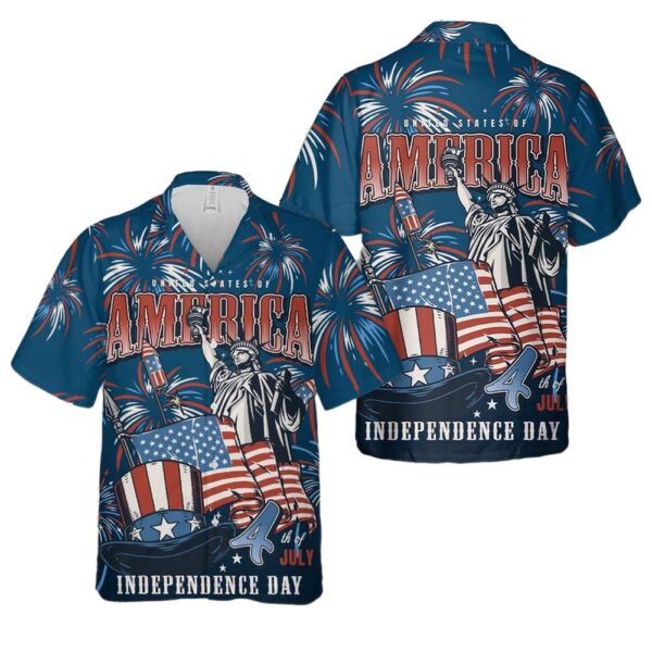 American Independence Day Aloha Hawaiian Shirt American Independence Day Aloha Hawaiian Shirt
