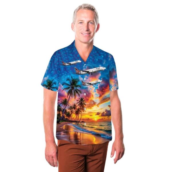 Fiji Airways Boeing 737-8X2(WL) Cheap Hawaiian Shirt Fiji Airways Boeing 737-8X2(WL) Cheap Hawaiian Shirt