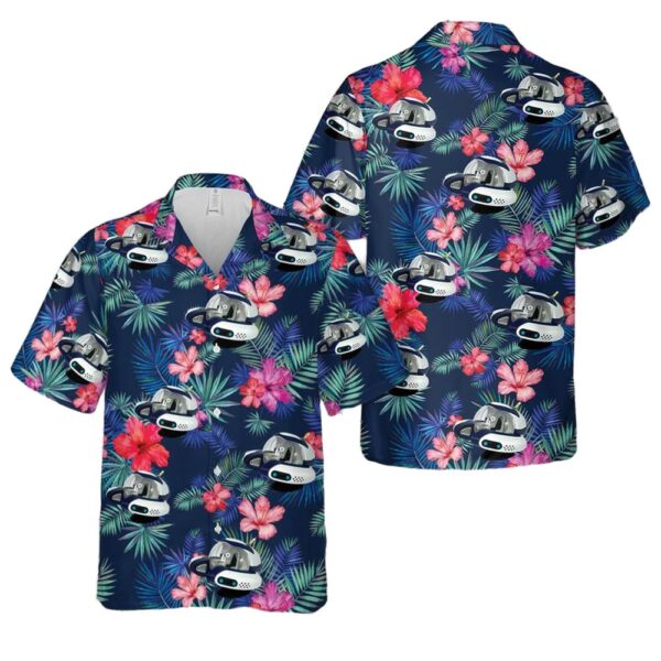 Seamoth from Subnautica Button Up Hawaiian Shirt Seamoth from Subnautica Button Up Hawaiian Shirt