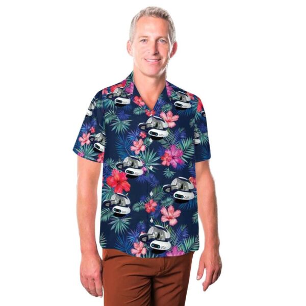 Seamoth from Subnautica Button Up Hawaiian Shirt Seamoth from Subnautica Button Up Hawaiian Shirt