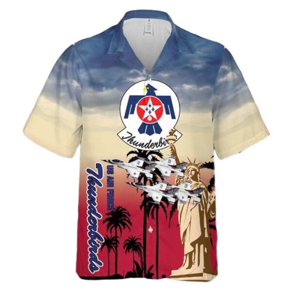US Air Force Thunderbirds 4th Of July Hawaiian Shirt Outfit US Air Force Thunderbirds 4th Of July Hawaiian Shirt Outfit
