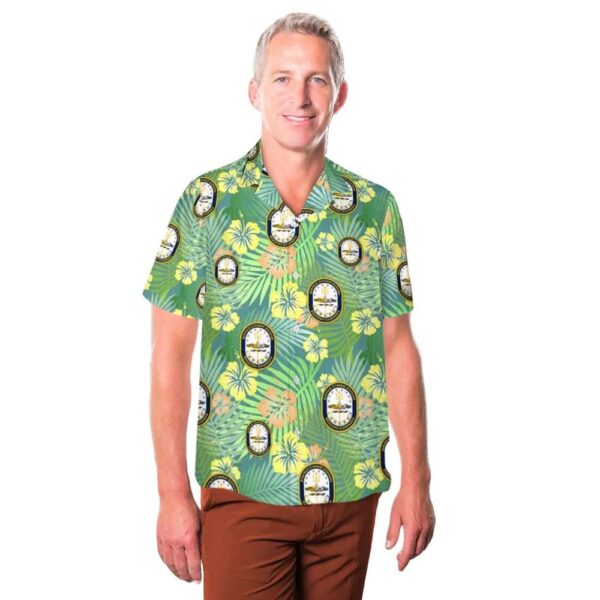 US Navy Surface Combat Systems Training Command Aloha Hawaiian Shirt US Navy Surface Combat Systems Training Command Aloha Hawaiian Shirt