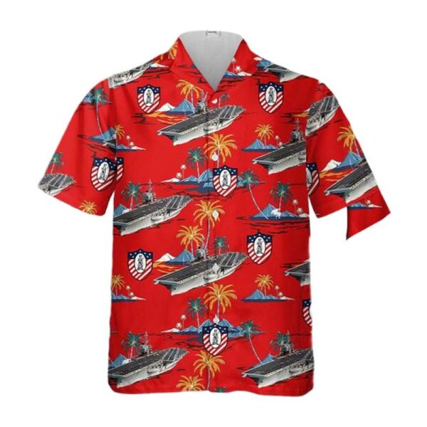 US Navy USS Ranger (CV-61) Hawaiian Shirt Cheap US Navy USS Ranger (CV-61) Hawaiian Shirt Cheap