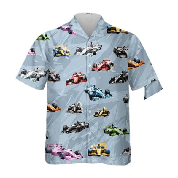 Indycar Racing Cars Aloha Hawaiian Shirt Indycar Racing Cars Aloha Hawaiian Shirt