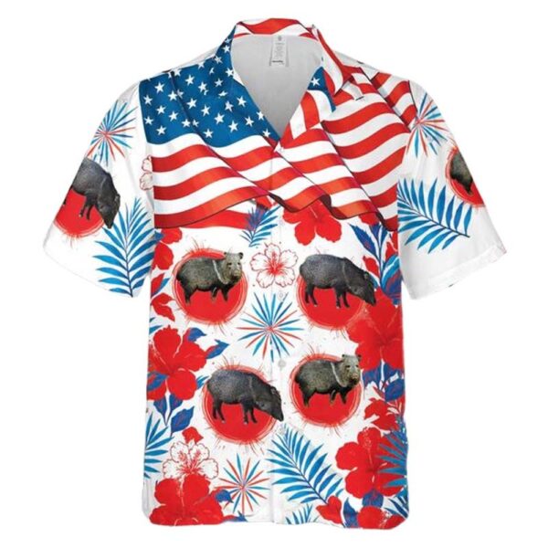 Javelina 4th Of July Hawaiian Shirt For Men And Women
