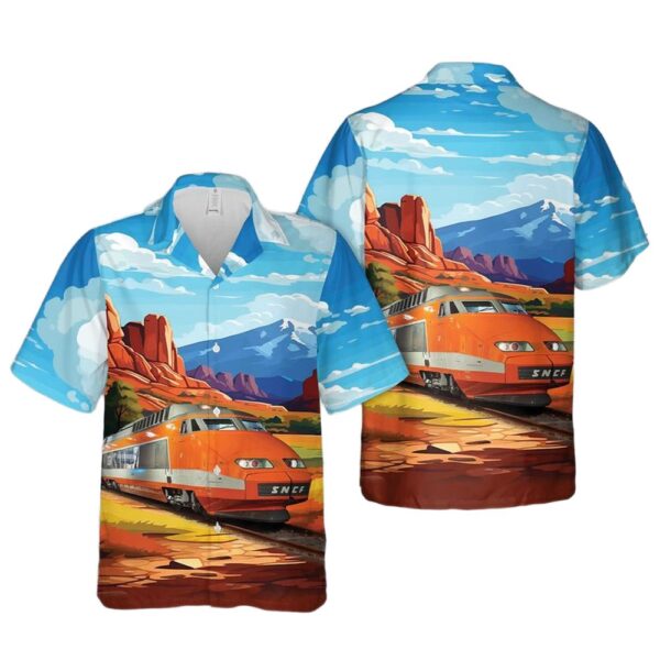 SNCF TGV PSE 61 – 23121 TGV Sud-Est Aloha Hawaiian Shirt