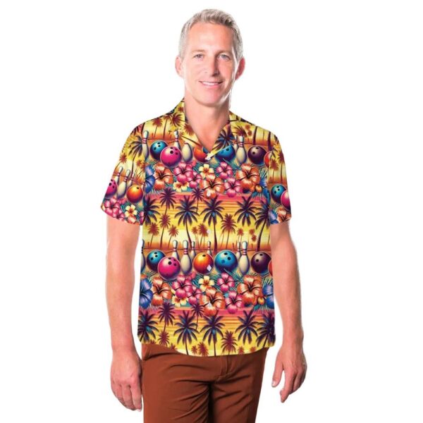 Tropical Bowling Cheap Hawaiian Shirt Tropical Bowling Cheap Hawaiian Shirt