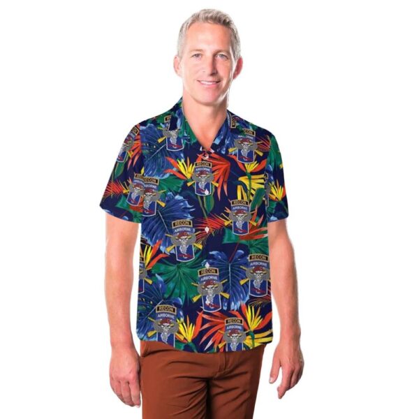 US Army 1st Bn 503rd INF 173rd Airborne Recon Cheap Hawaiian Shirt US Army 1st Bn 503rd INF 173rd Airborne Recon Cheap Hawaiian Shirt