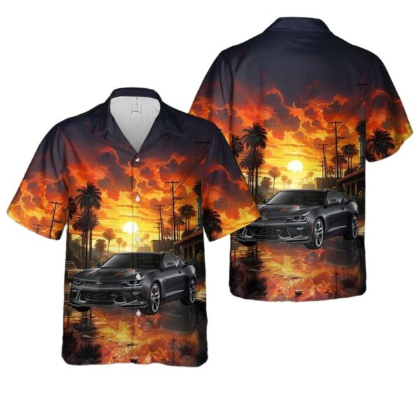 2017 Chevrolet Camaro SS 50th Anniversary Edition Hawaiian Shirt Outfit
