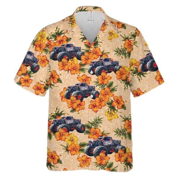 Crash Test Dummy Monster Truck Cheap Hawaiian Shirt Crash Test Dummy Monster Truck Cheap Hawaiian Shirt