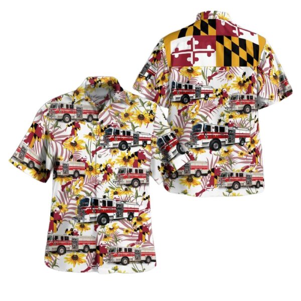 Earleigh Heights Volunteer Fire Company Severna Park Maryland Hawaiian Shirt Man Earleigh Heights Volunteer Fire Company Severna Park Maryland Hawaiian Shirt Man