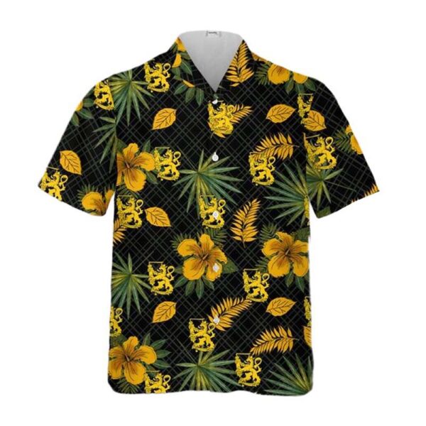 Finnish Army Artillery Brigade Aloha Hawaiian Shirt