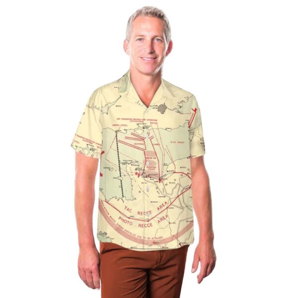 Normandy landings 1944 map Hawaiian Shirt Outfit Normandy landings 1944 map Hawaiian Shirt Outfit